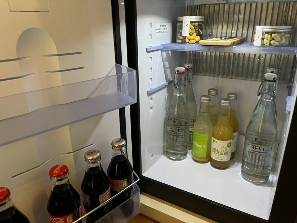 Ballyfin Complimentary Minibar