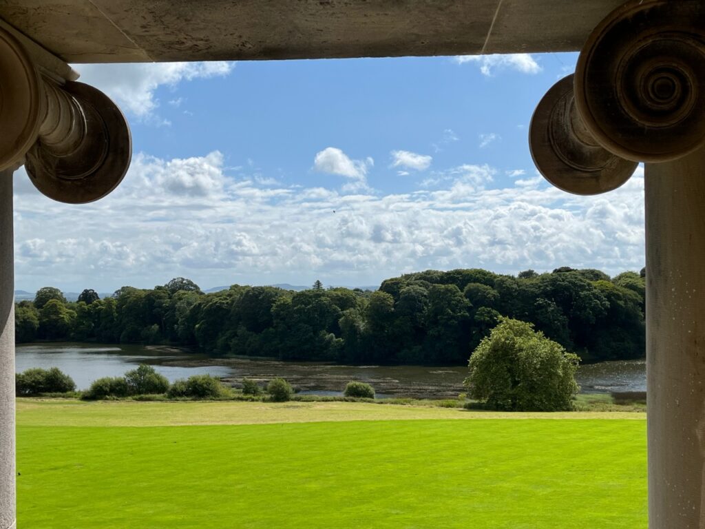 View from Knight's Room, Ballyfin