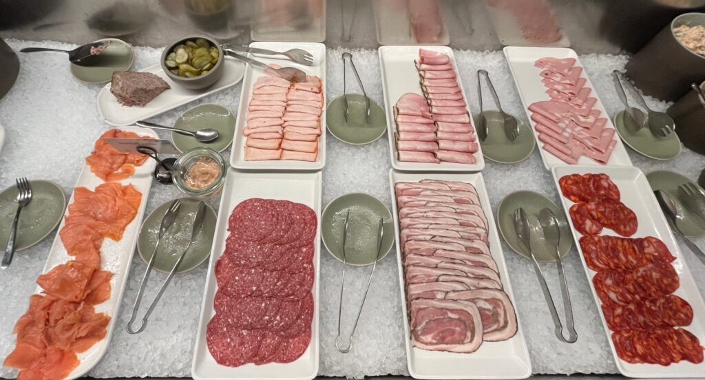 Breakfast Buffet Cold Cuts, Villa Copenhagen 