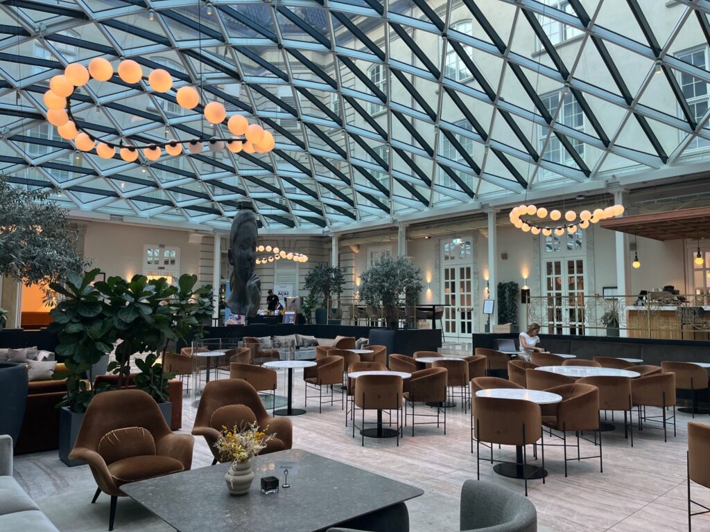 Lobby Seating, Villa Copenhagen Review