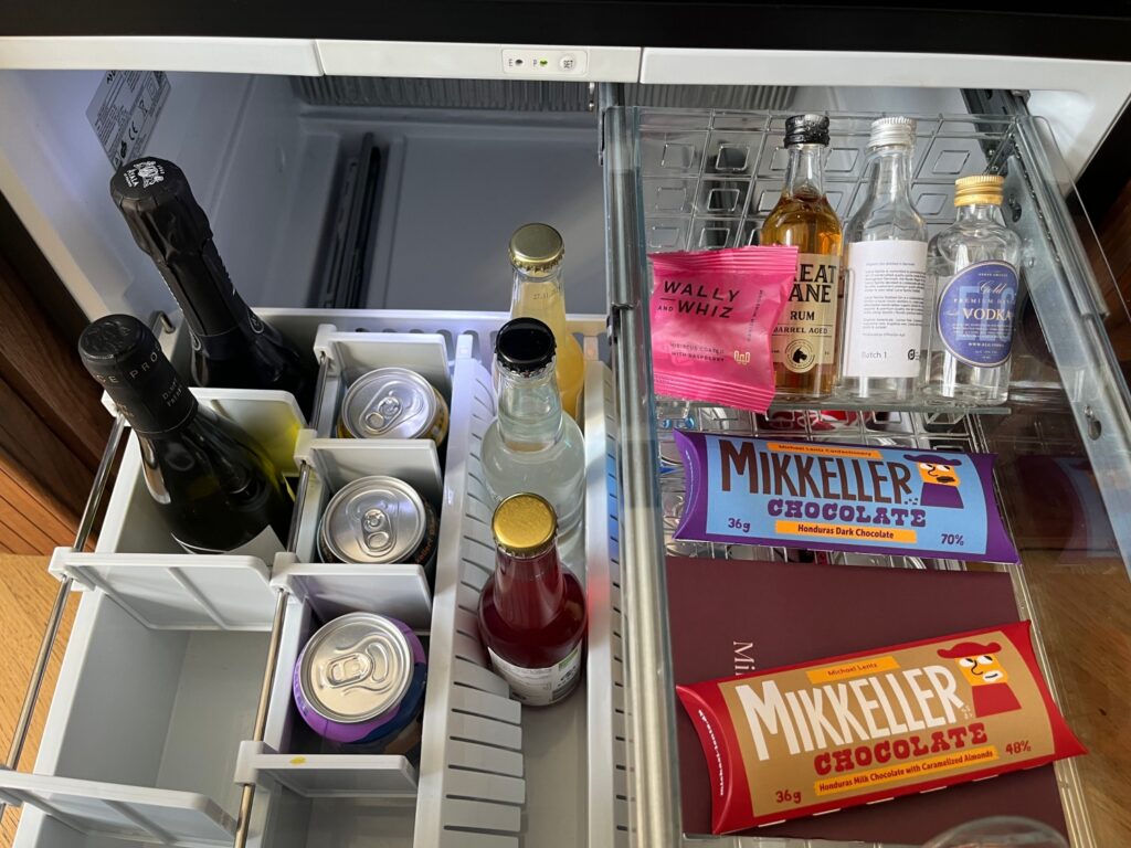 Minibar, Villa Copenhagen