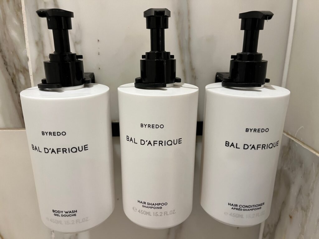 Byredo Bath Products, InterContinental Dublin