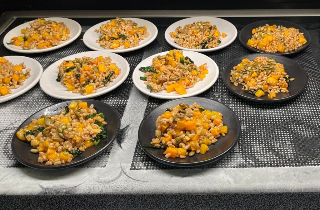 Farro and Butternut Squash Salad