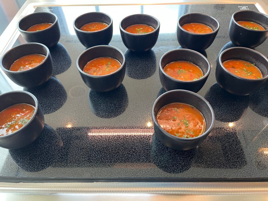 Lentils and Tomato, Sapphire Lounge Boston Review