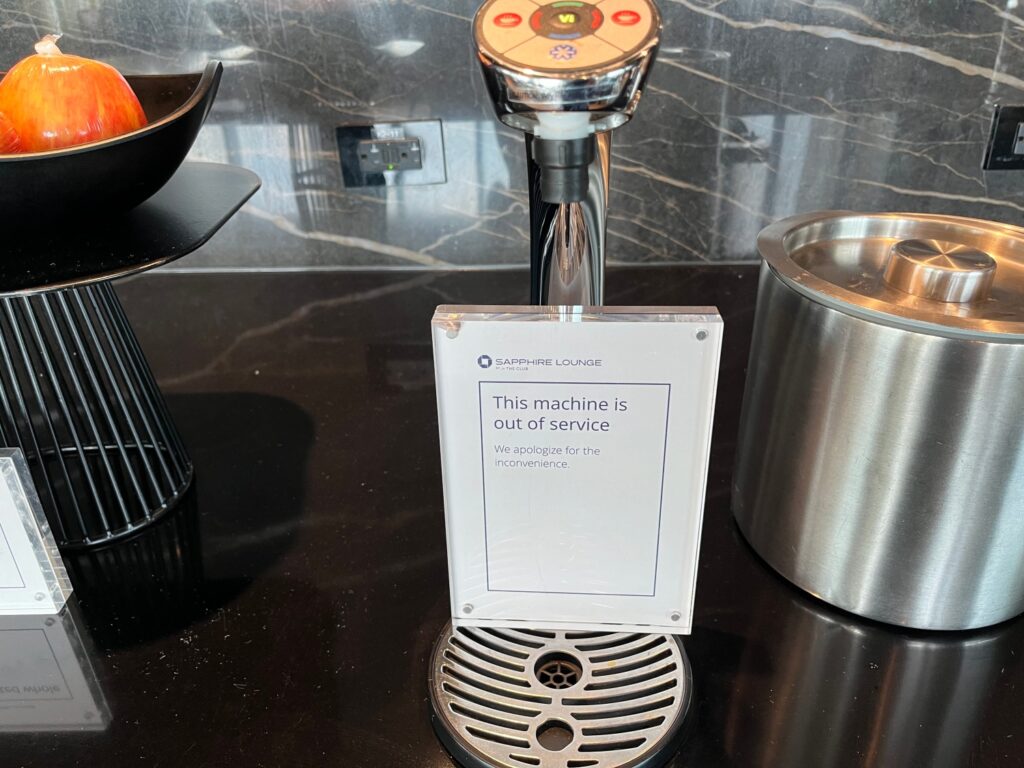 Water Machine Out of Order, Sapphire Lounge Boston Review