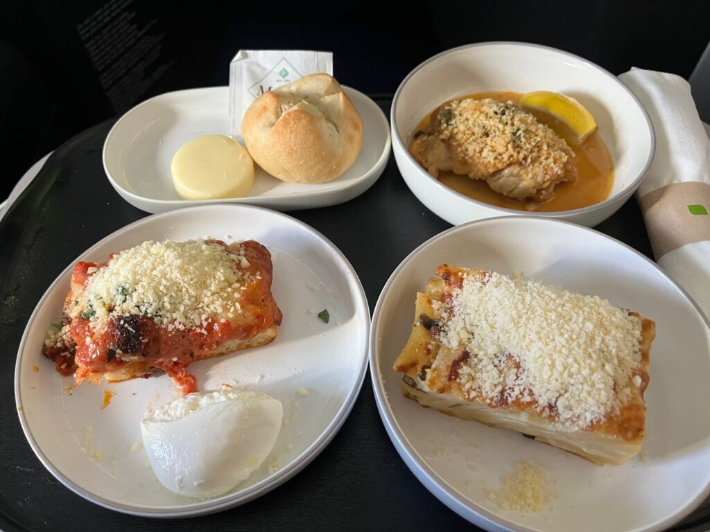 JetBlue Mint Meal