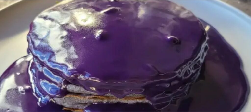 Ube Pancakes, Yogurstory, Waikiki