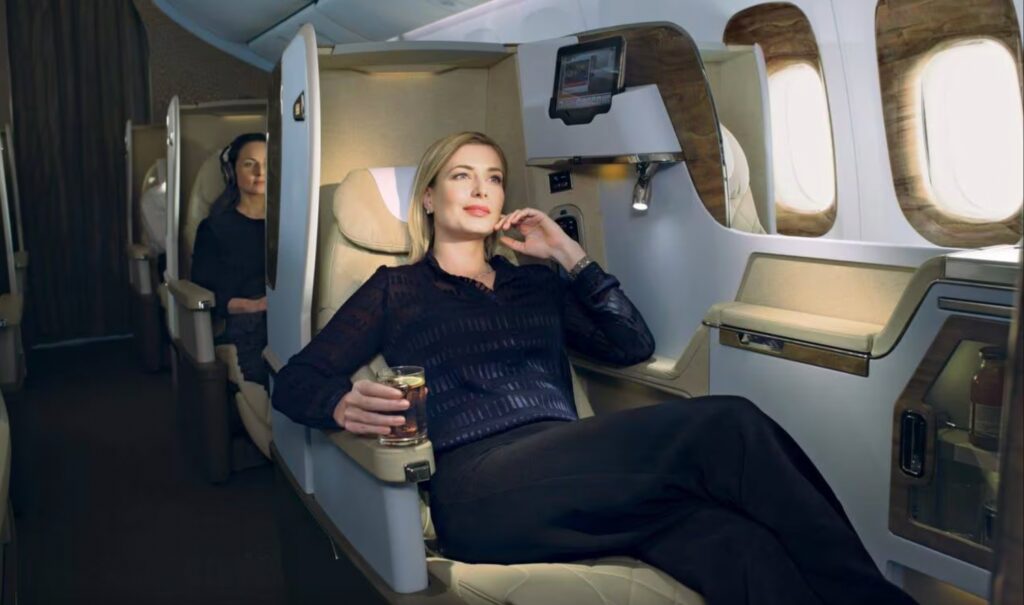 Emirates Business Class New 777