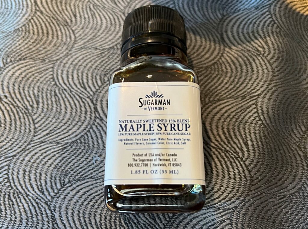 15% maple syrup blend, Restaurant ANZU brunch review, San Francisco