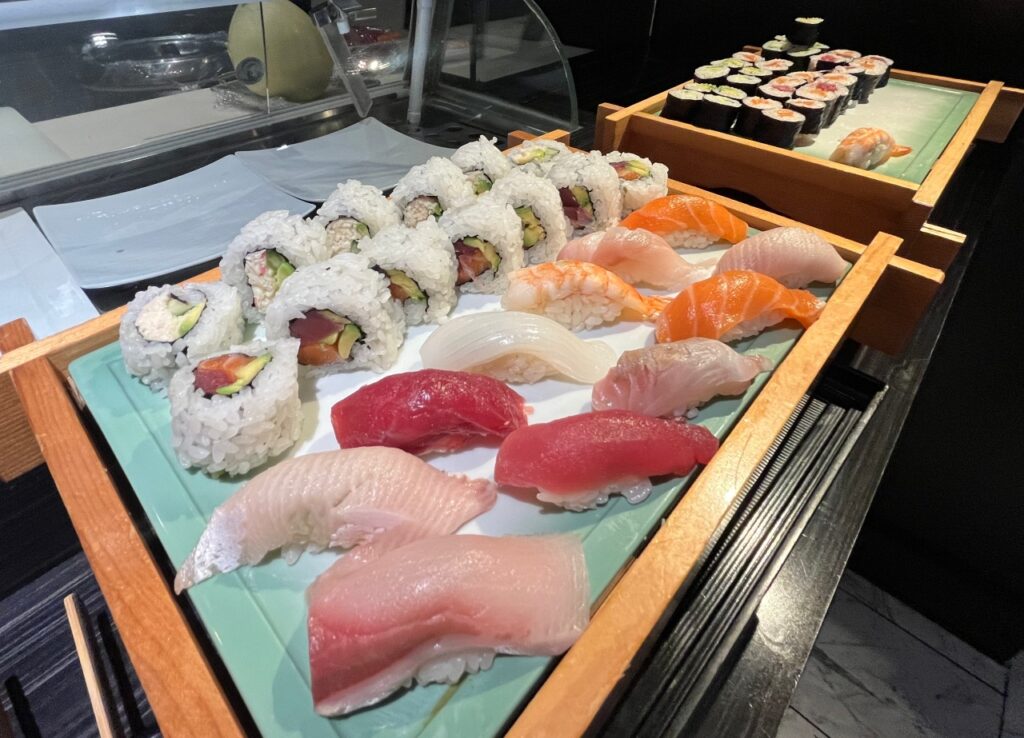 Sushi, Restaurant ANZU brunch review, San Francisco