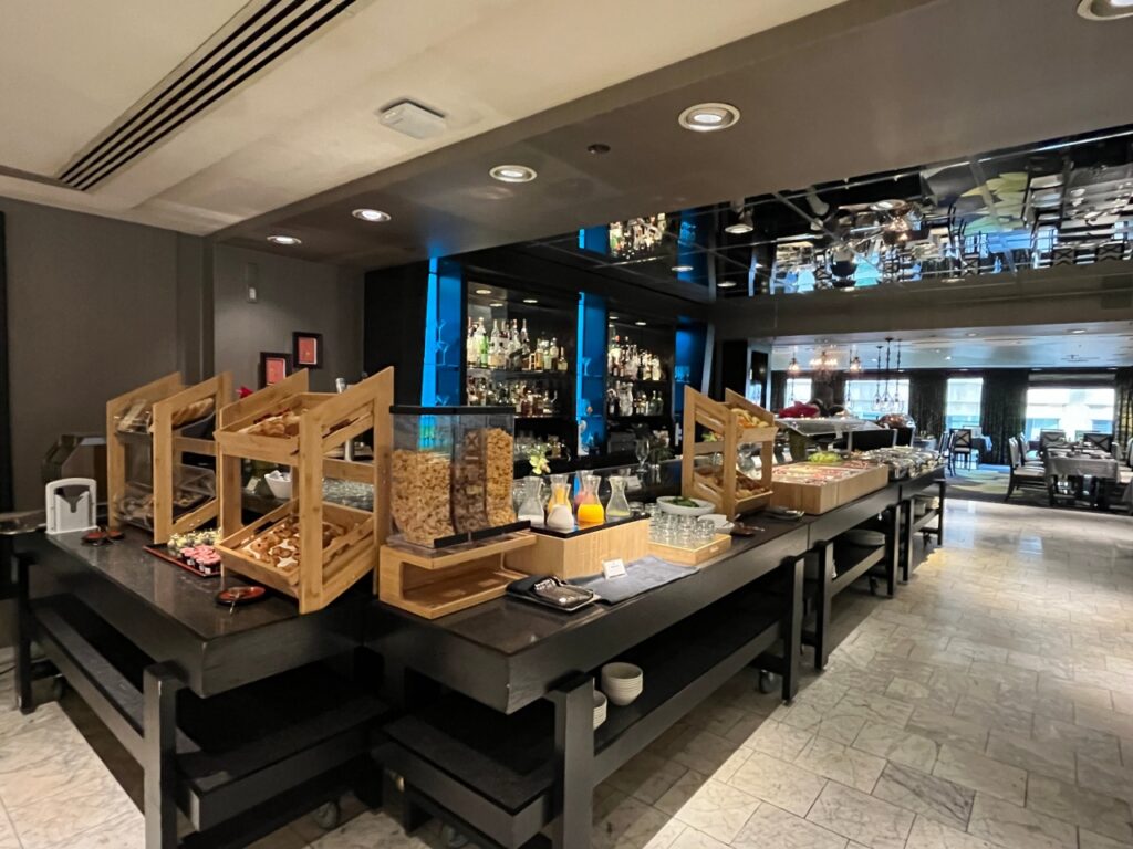 Brunch buffet, Restaurant ANZU, San Francisco