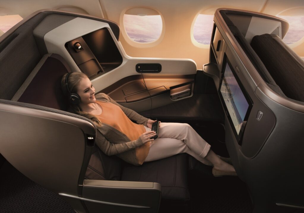 Singapore Airlines Business Class Award to Japan