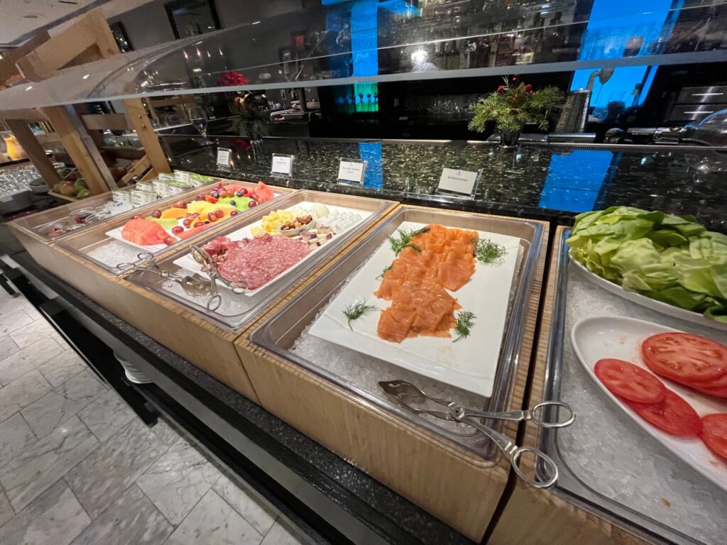 Brunch buffet, Restaurant ANZU, San Francisco