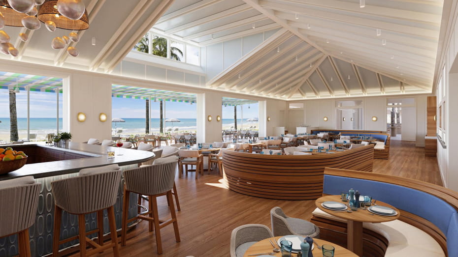 HB's Restaurant, Naples Beach Club, a Four Seasons Resort
