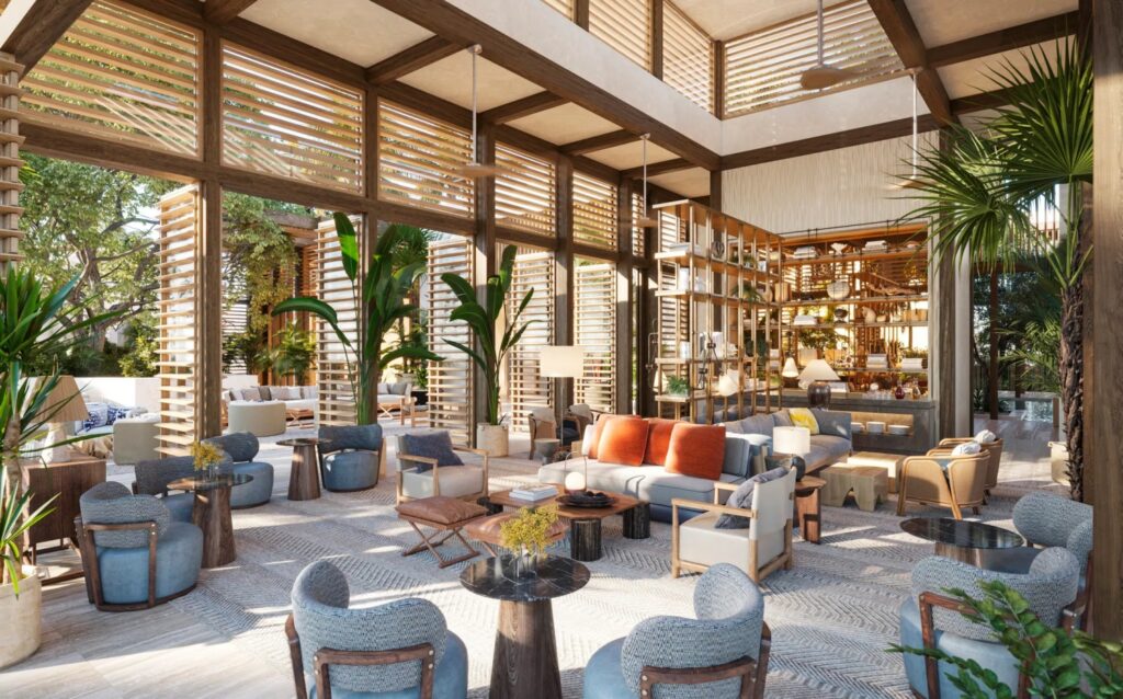 Mandarin Oriental Grand Cayman Open Air Lobby