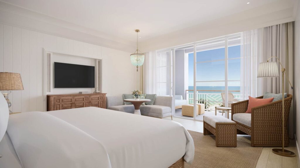 Ocean View Room, Naples Beach Club, a Four Seasons Resort