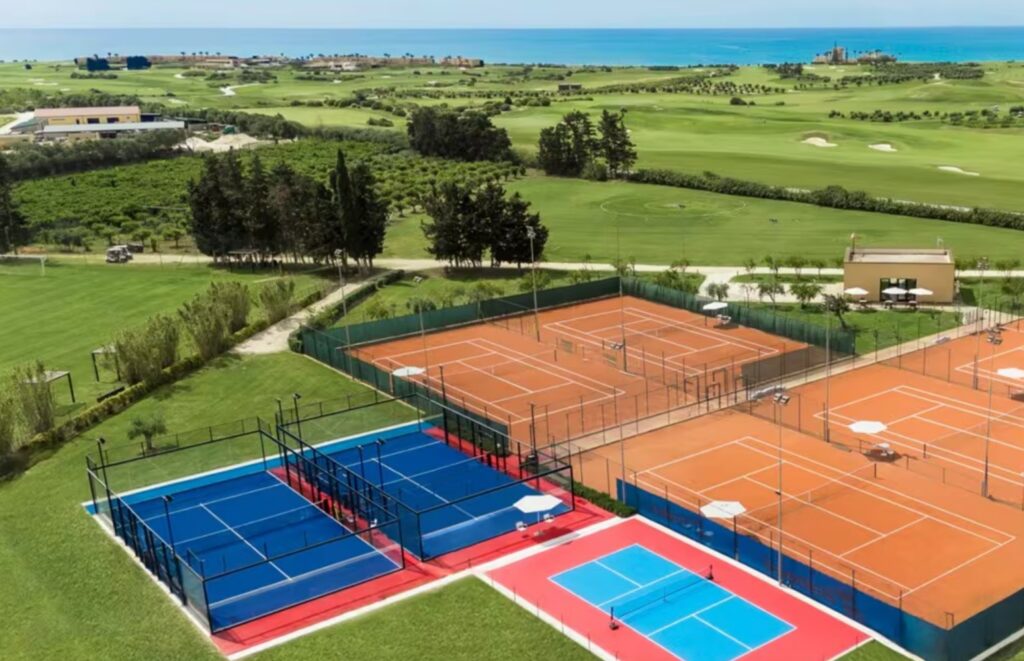 Verdura Resort Pickleball Courts, Sicily