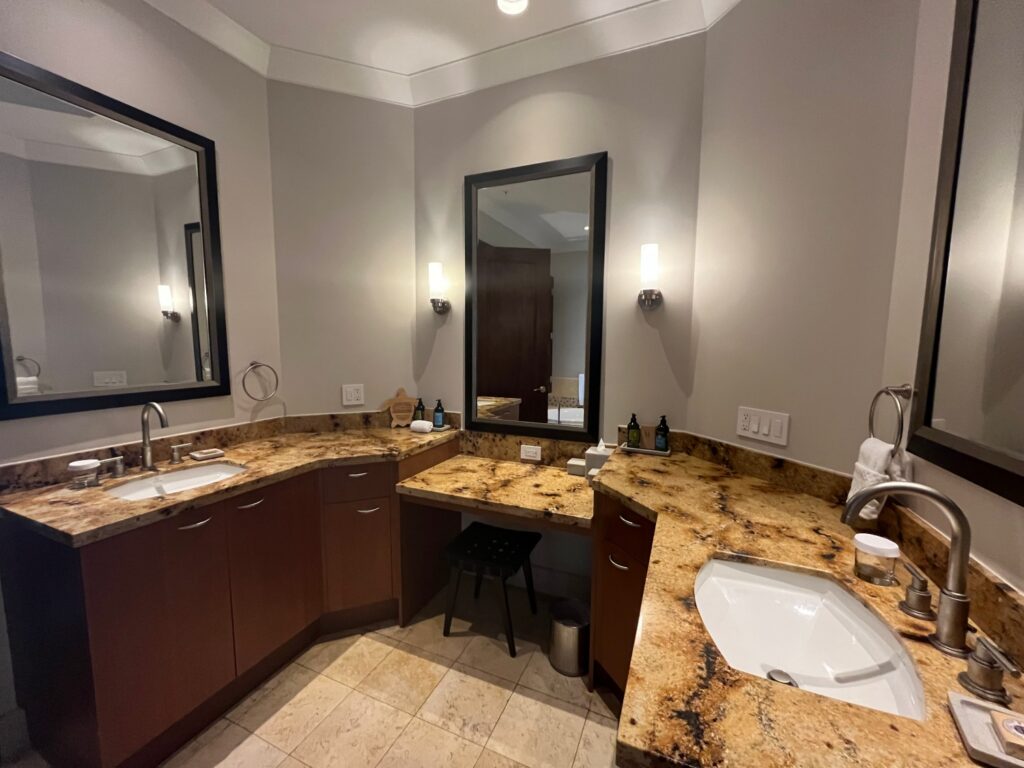Four Bedroom Premier Residence Master Bathroom, Grace Bay Club Review, Turks and Caicos