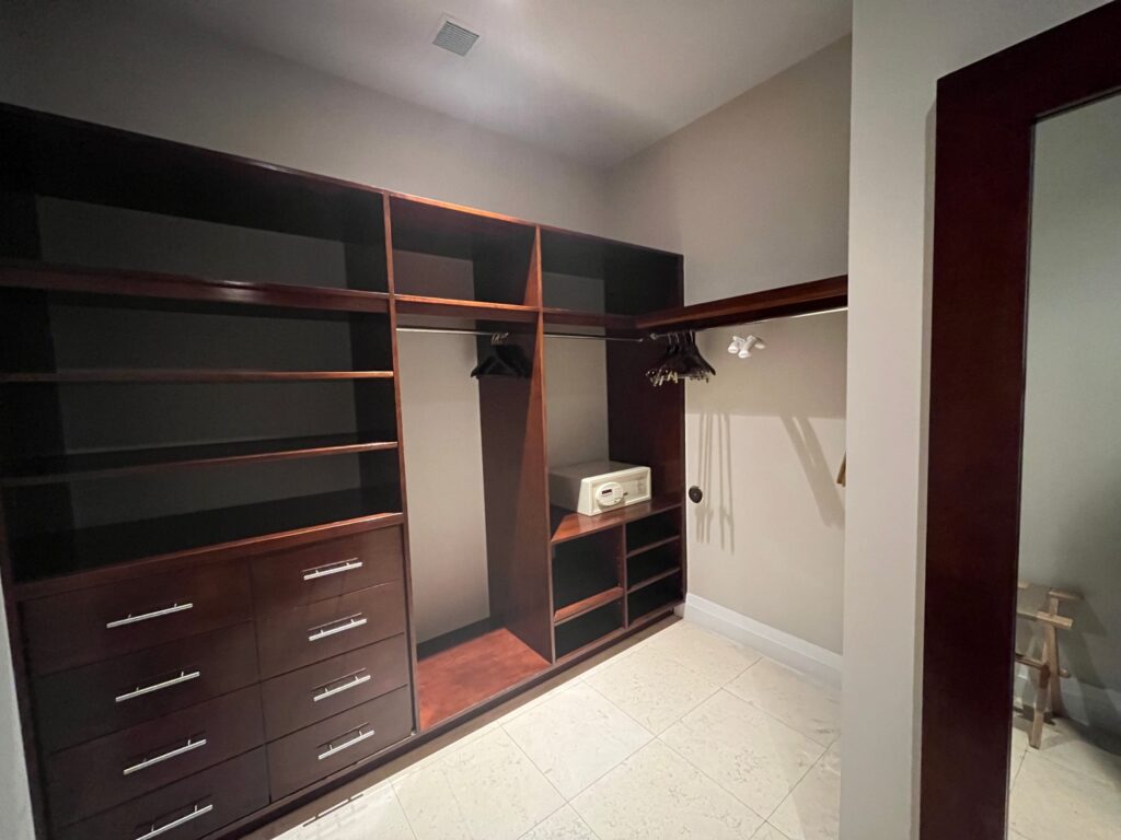 Four Bedroom Premier Residence Walk-In Closet, Grace Bay Club Review, Turks and Caicos