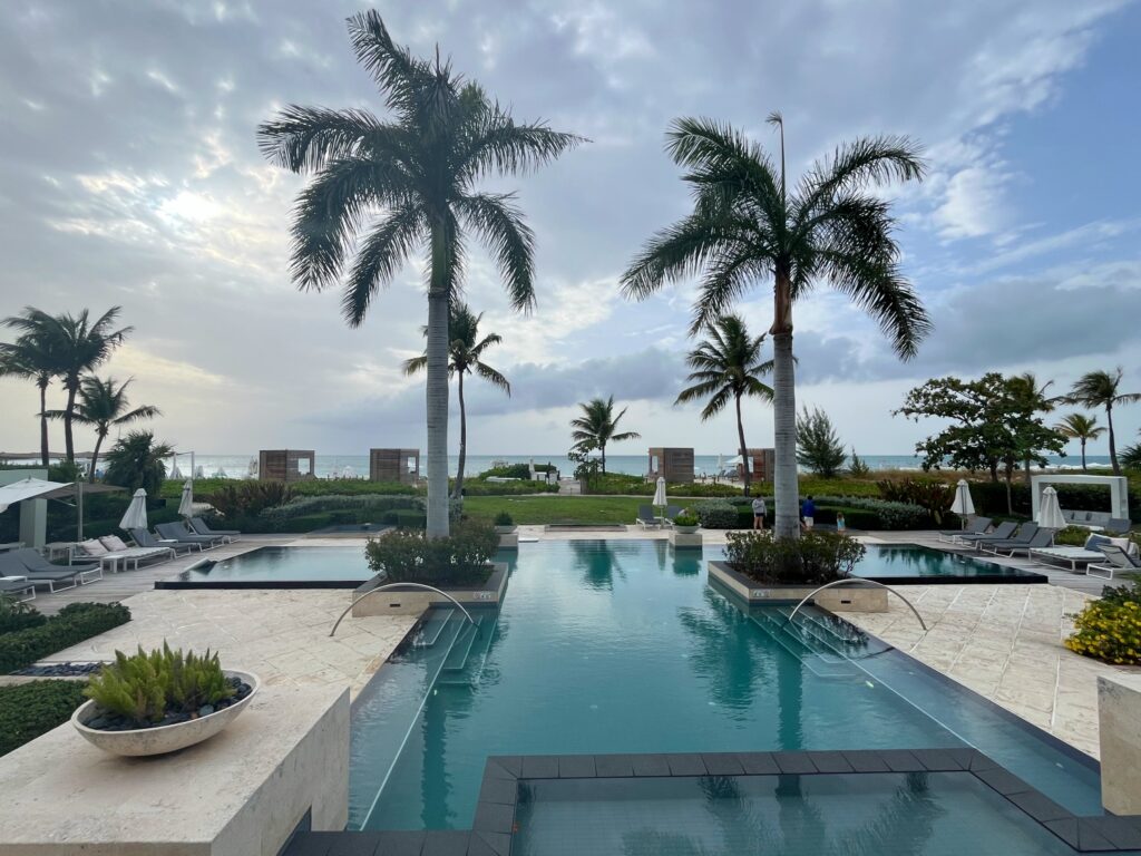 Estate Swimming Pool, Grace Bay Club Review, Turks and Caicos