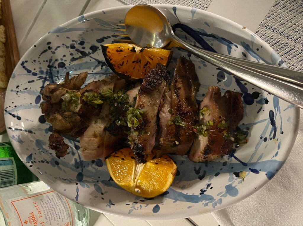 Sage and Citrus Roasted Chicken, Vita Restaurant Review, Rock House, Turks and Caicos