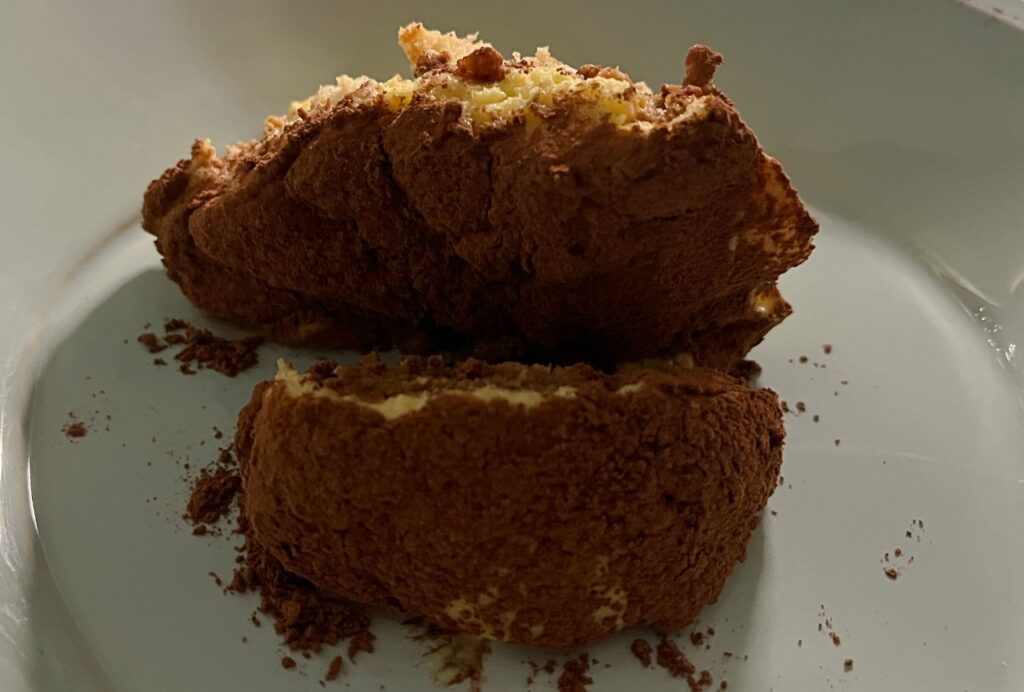 Tiramisu, Vita Restaurant Review, Rock House, Turks and Caicos
