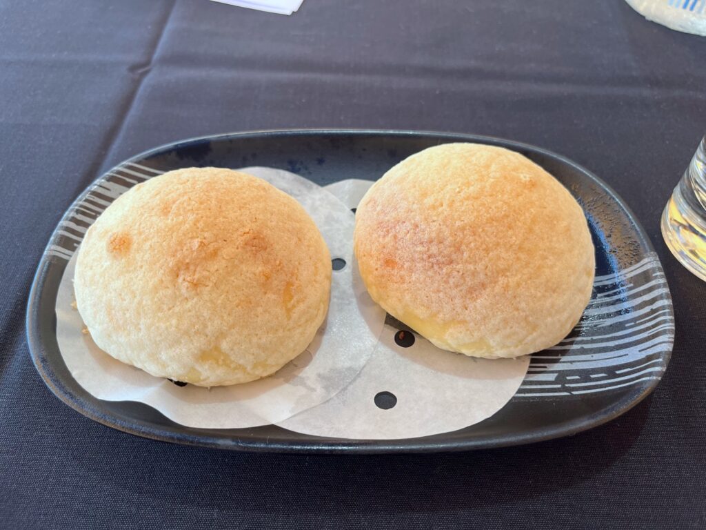 Baked BBQ Pork Buns with Crunchy Sugar Crust, Harborview Dim Sum Review, San Francisco