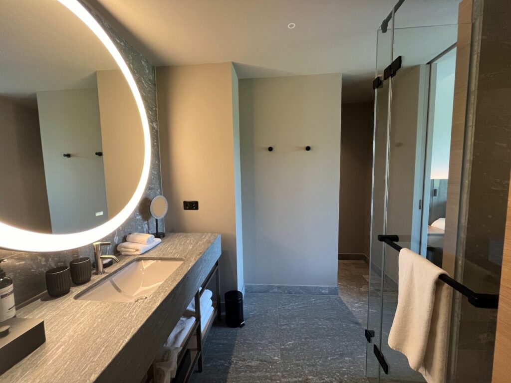 King Park View Bathroom, Hyatt Regency Zurich Airport The Circle Review