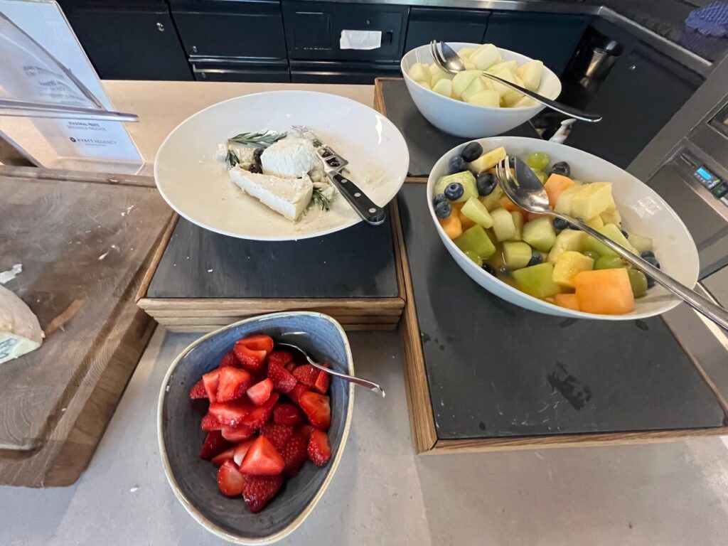 Breakfast Buffet Fruits, Hyatt Regency Zurich Airport The Circle Review