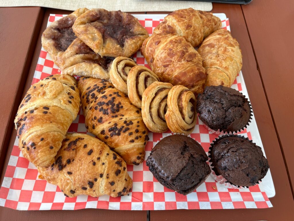 Calico Breakfast Pastries, Ambergris Cay, Turks and Caicos Review