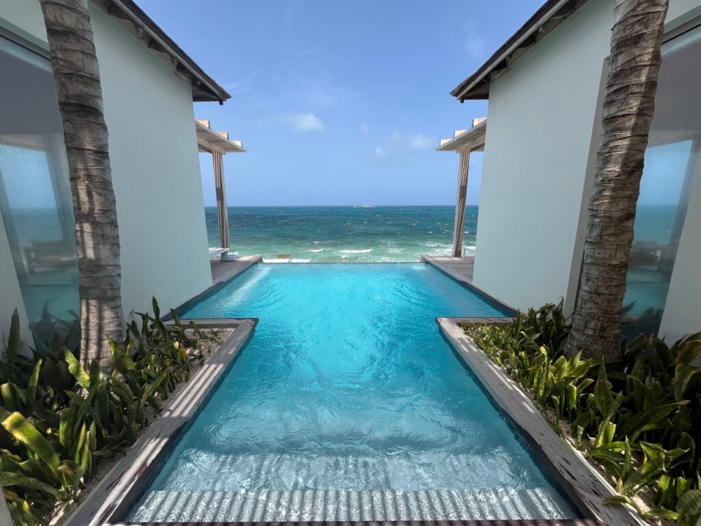 Oceanfront Bungalow Plunge Pool, Ambergris Cay Dream Estate, Turks & Caicos