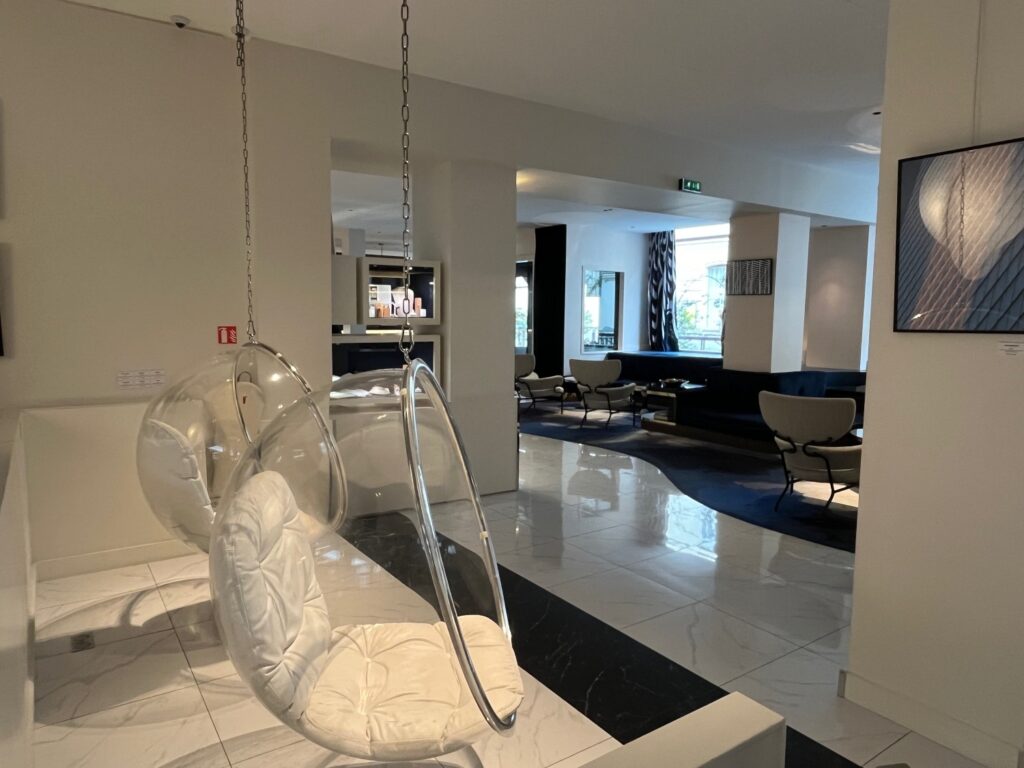 Hotel Bel Ami, Paris Lobby Seating