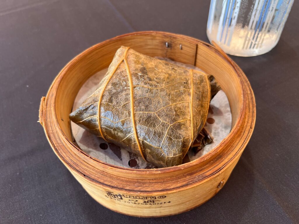 Lotus Leaf Wrapped Sticky Rice, Harborview Dim Sum Review, San Francisco