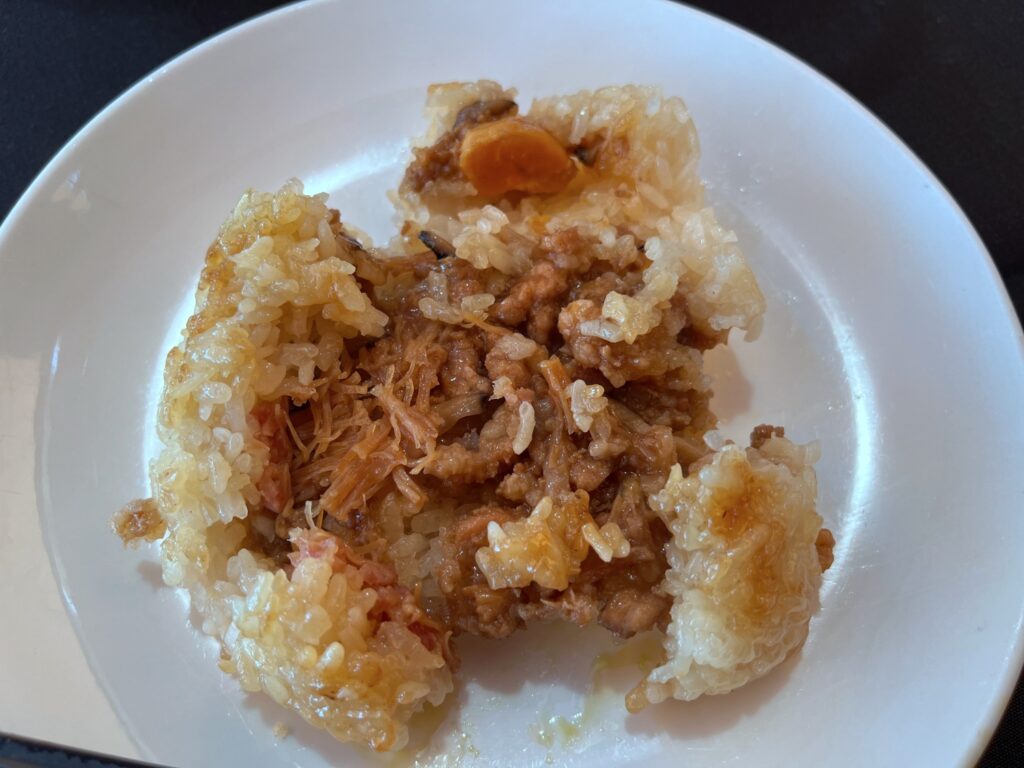 Lotus Leaf Wrapped Sticky Rice, Harborview Dim Sum Review, San Francisco