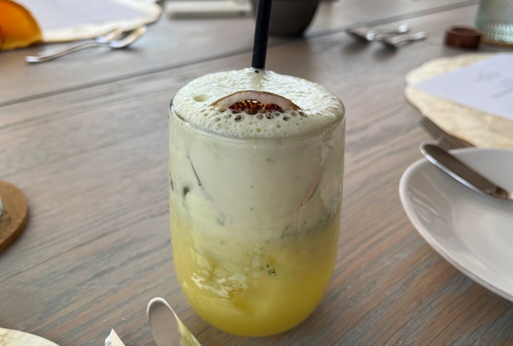 Pineapple Mocktail, Ambergris Cay, Turks and Caicos Review