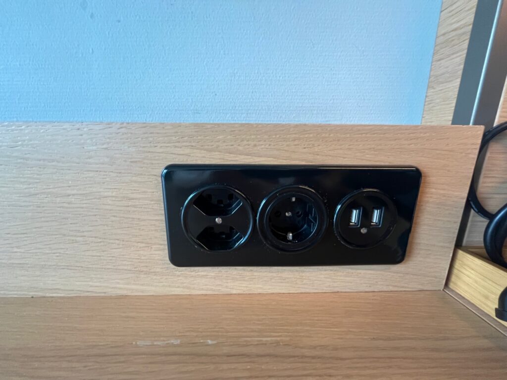Power Outlets, King Park View Room, Hyatt Regency Zurich Airport The Circle Review