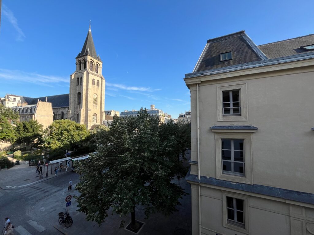 View from a Hotel Bel Ami, Paris Deluxe Room